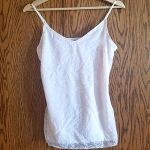 Banana Republic Pink Lace Camisole